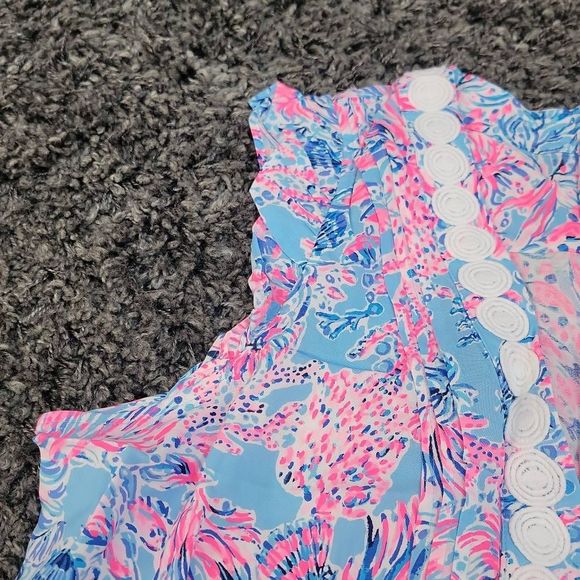 Lilly pulitzer JOAN TUNIC DRESS - CELESTIAL BLUE - SEEK AND SEA M - Picture 10 of 10